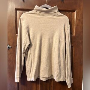 L.L Bean tan turtleneck women’s size large